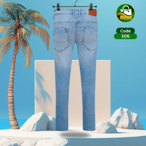 Blue Star Light Blue Denim Jeans for Men – Stretchable Cotton Comfort