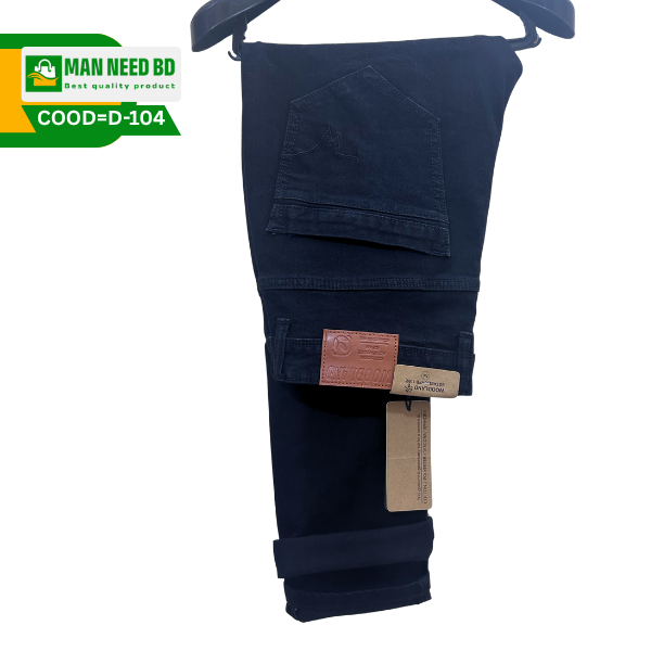 Men’s Black Export Quality Denim Jeans Pant – Stylish & Comfortable Fit