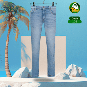 Blue Star Light Blue Denim Jeans for Men – Stretchable Cotton Comfort